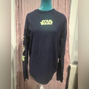 Star Wars Navy Long Sleeve Tee